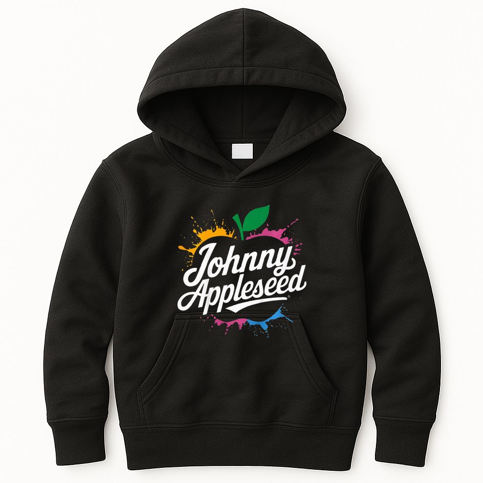 Johnny Appleseed Costume Celebrate Apples Farmer Kids Hoodie