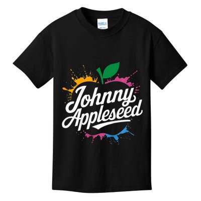 Johnny Appleseed Costume Celebrate Apples Farmer Kids T-Shirt