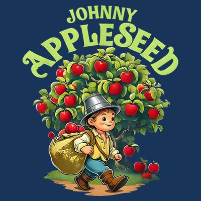Johnny Appleseed Costume Halloween Costume Storybook Outfit T-Shirt