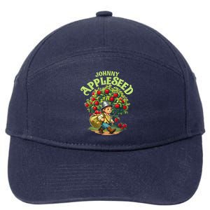 Johnny Appleseed Costume Halloween Costume Storybook Outfit 7-Panel Snapback Hat