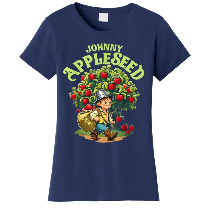 Johnny Appleseed Costume Halloween Costume Storybook Outfit Women's T-Shirt