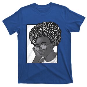 Juneteenth Afro Celebration Representation Gift T-Shirt