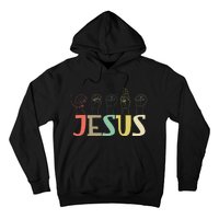 Jesus Asl Christian Deaf Dhh Asl Teacher Sign Language Hoodie