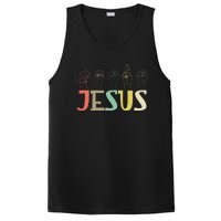 Jesus Asl Christian Deaf Dhh Asl Teacher Sign Language PosiCharge Competitor Tank