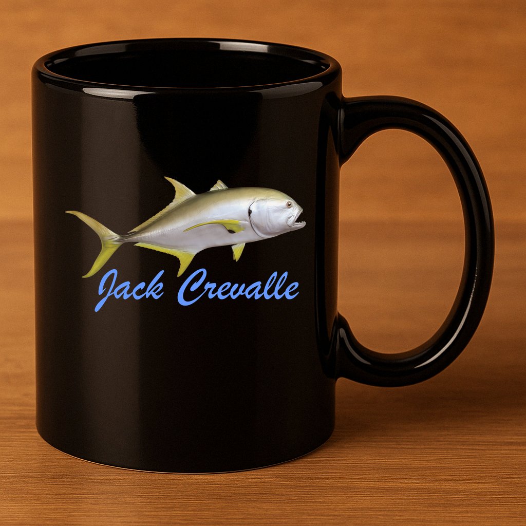 Jack Crevalle 11oz C Handle Ceramic Mug
