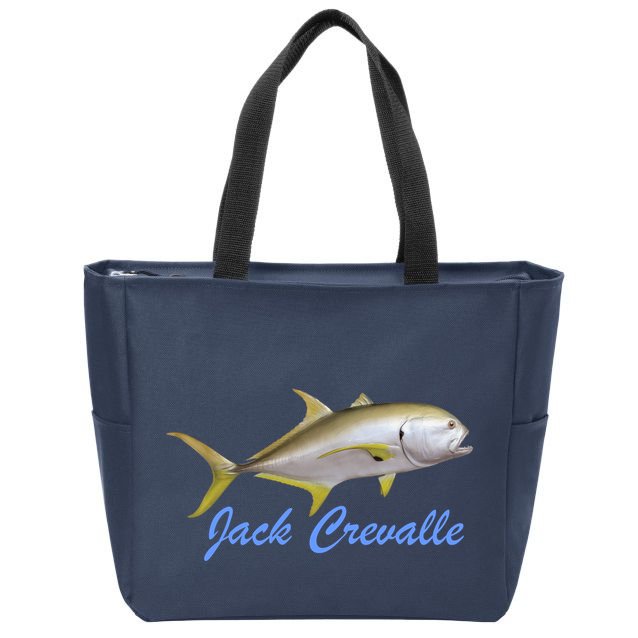 Jack Crevalle Zip Tote Bag