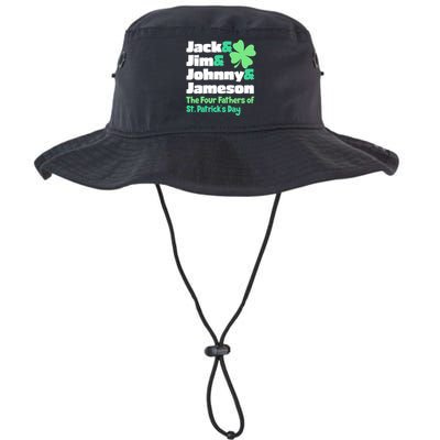 Jack Jim Johnny Jameson The Four Fathers Of St Patrick's Day Legacy Cool Fit Booney Bucket Hat