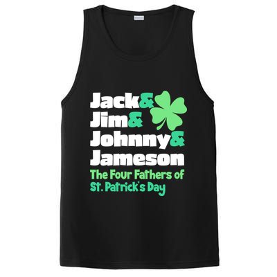 Jack Jim Johnny Jameson The Four Fathers Of St Patrick's Day PosiCharge Competitor Tank