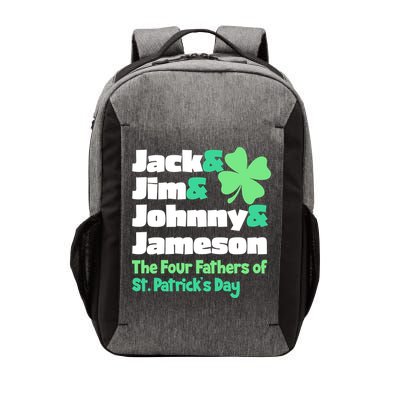 Jack Jim Johnny Jameson The Four Fathers Of St Patrick's Day Vector Backpack