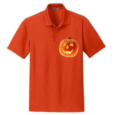 Jack o Lantern Dry Zone Grid Polo