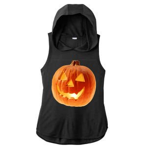 Jack o Lantern Ladies PosiCharge Tri-Blend Wicking Draft Hoodie Tank