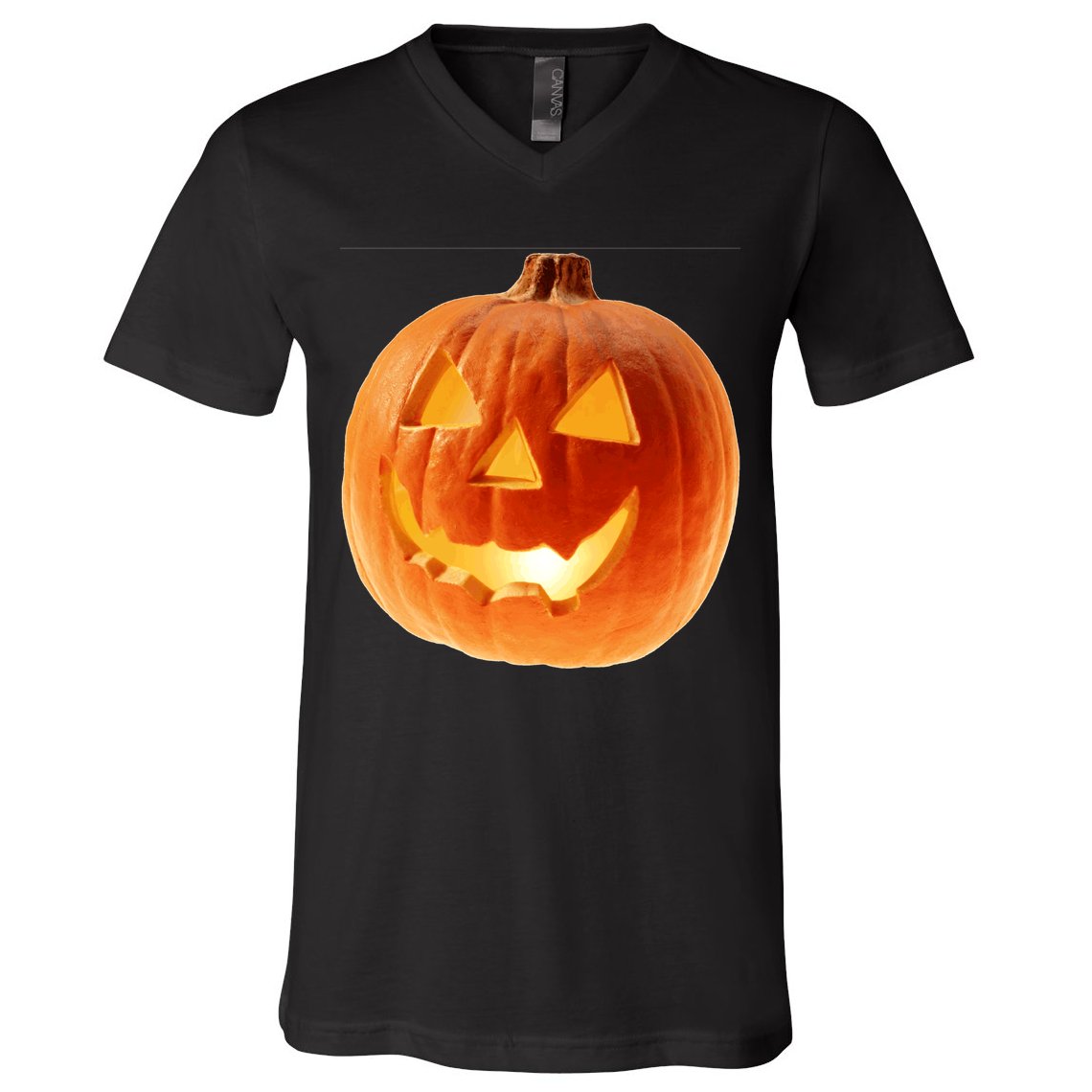 Jack o Lantern V-Neck T-Shirt