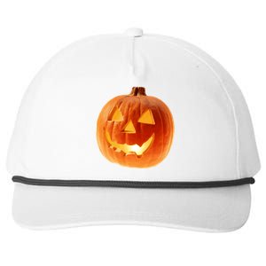 Jack o Lantern Snapback Five-Panel Rope Hat