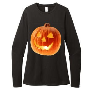 Jack o Lantern Womens CVC Long Sleeve Shirt