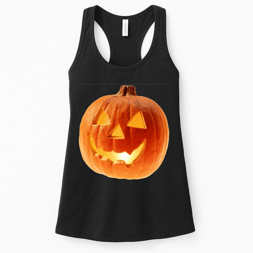 Jack o Lantern Womens Tank Top