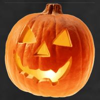 Jack o Lantern Trucker Hat