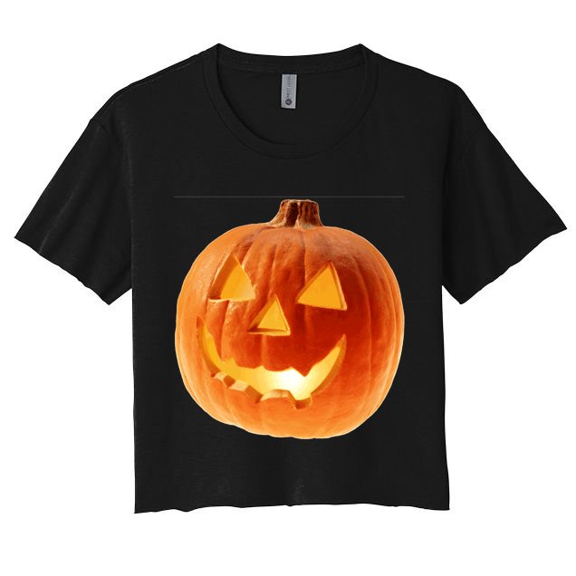 Jack o Lantern Crop Top