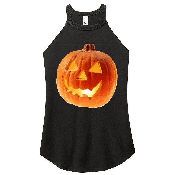 Jack o Lantern Women's Perfect Tri Rocker Tank