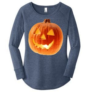 Jack o Lantern Women's Perfect Tri Tunic Long Sleeve Shirt