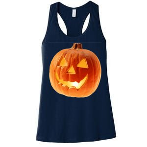 Jack o Lantern Women's Racerback Tank