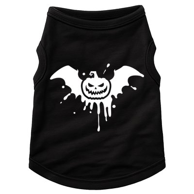Jack O Lantern Bat Doggie Tank