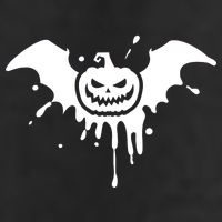 Jack O Lantern Bat Adult Drive Performance Visor