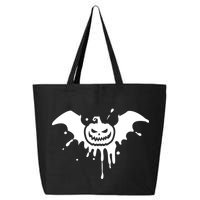 Jack O Lantern Bat 25L Jumbo Tote
