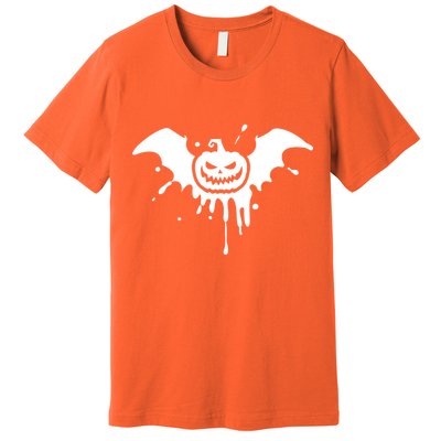 Jack O Lantern Bat Premium T-Shirt