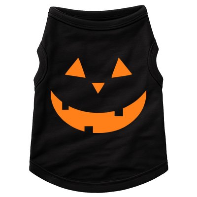 Jack o Lantern Pumpkin Face Doggie Tank