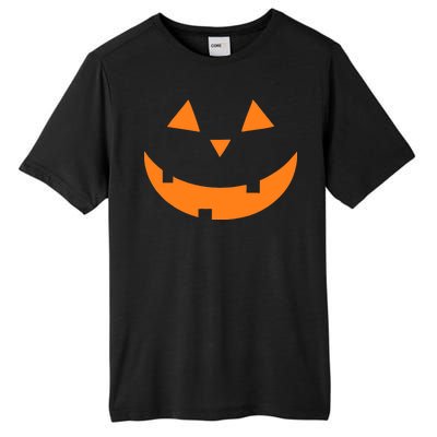 Jack o Lantern Pumpkin Face Tall Fusion ChromaSoft Performance T-Shirt