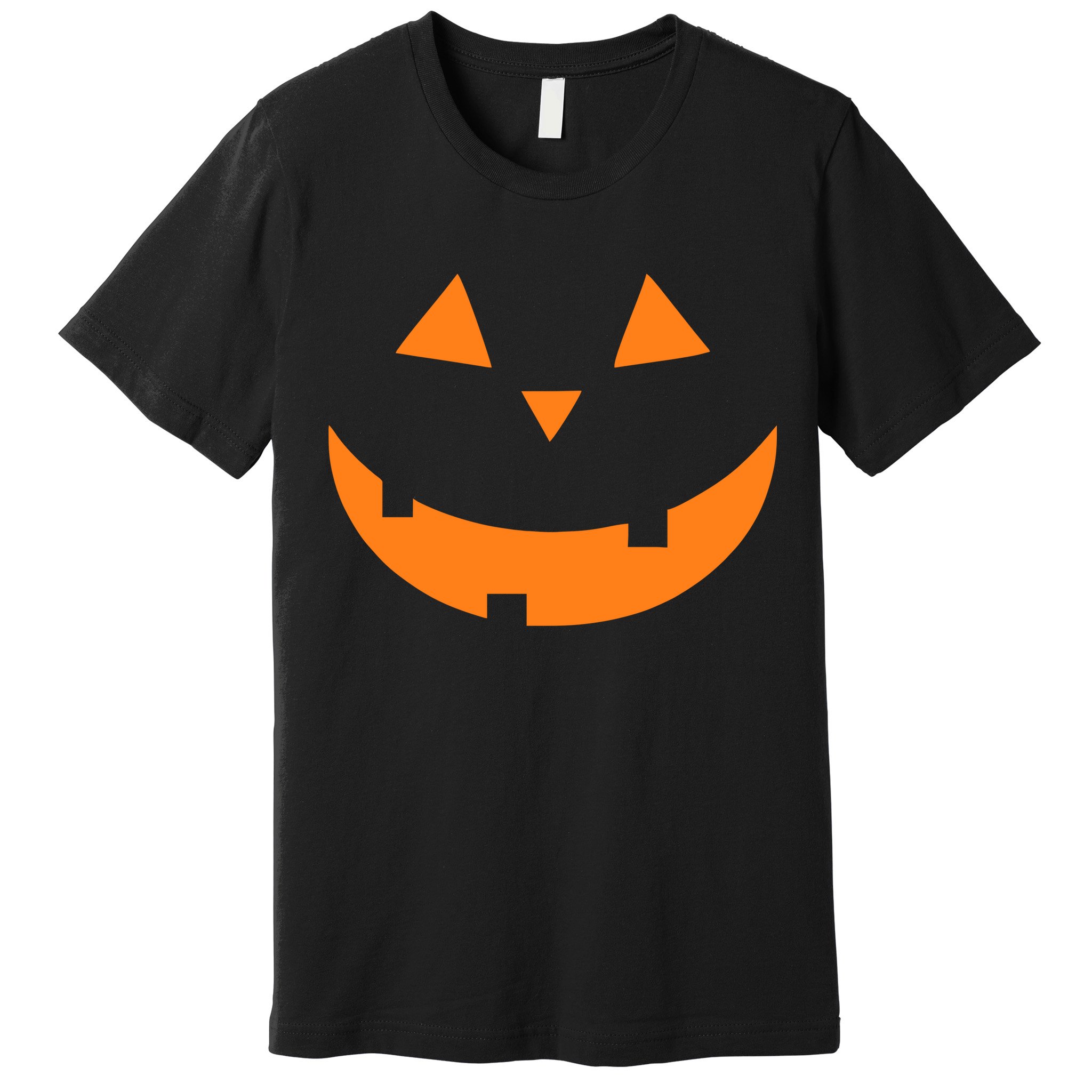 Jack o Lantern Pumpkin Face Premium T-Shirt