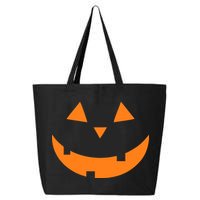 Jack o Lantern Pumpkin Face 25L Jumbo Tote