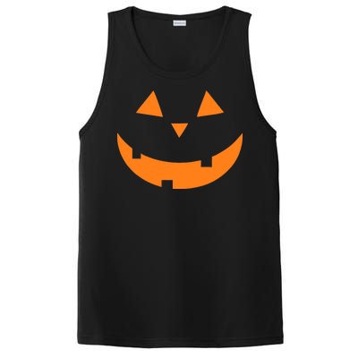 Jack o Lantern Pumpkin Face PosiCharge Competitor Tank