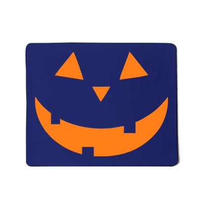 Jack o Lantern Pumpkin Face Mousepad