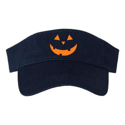 Jack o Lantern Pumpkin Face Valucap Bio-Washed Visor