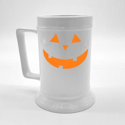 Jack o Lantern Pumpkin Face Beer Stein