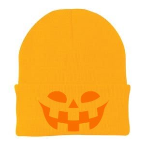 Jack O Lantern Scary Spookey Face Knit Cap Winter Beanie