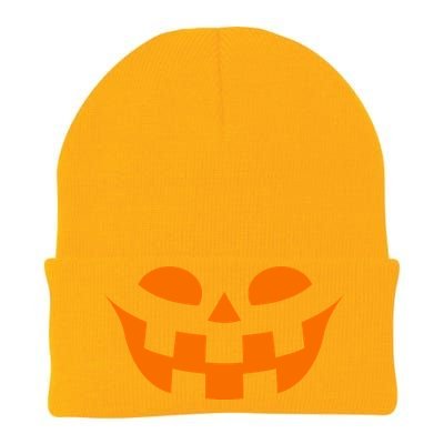 Jack O Lantern Scary Spookey Face Knit Cap Winter Beanie