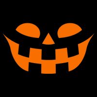Jack O Lantern Scary Spookey Face Cooling Performance Crew T-Shirt