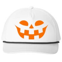 Jack O Lantern Scary Spookey Face Snapback Five-Panel Rope Hat