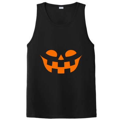 Jack O Lantern Scary Spookey Face PosiCharge Competitor Tank