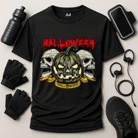 Jack o Lantern Skulls Halloween Performance Shirt