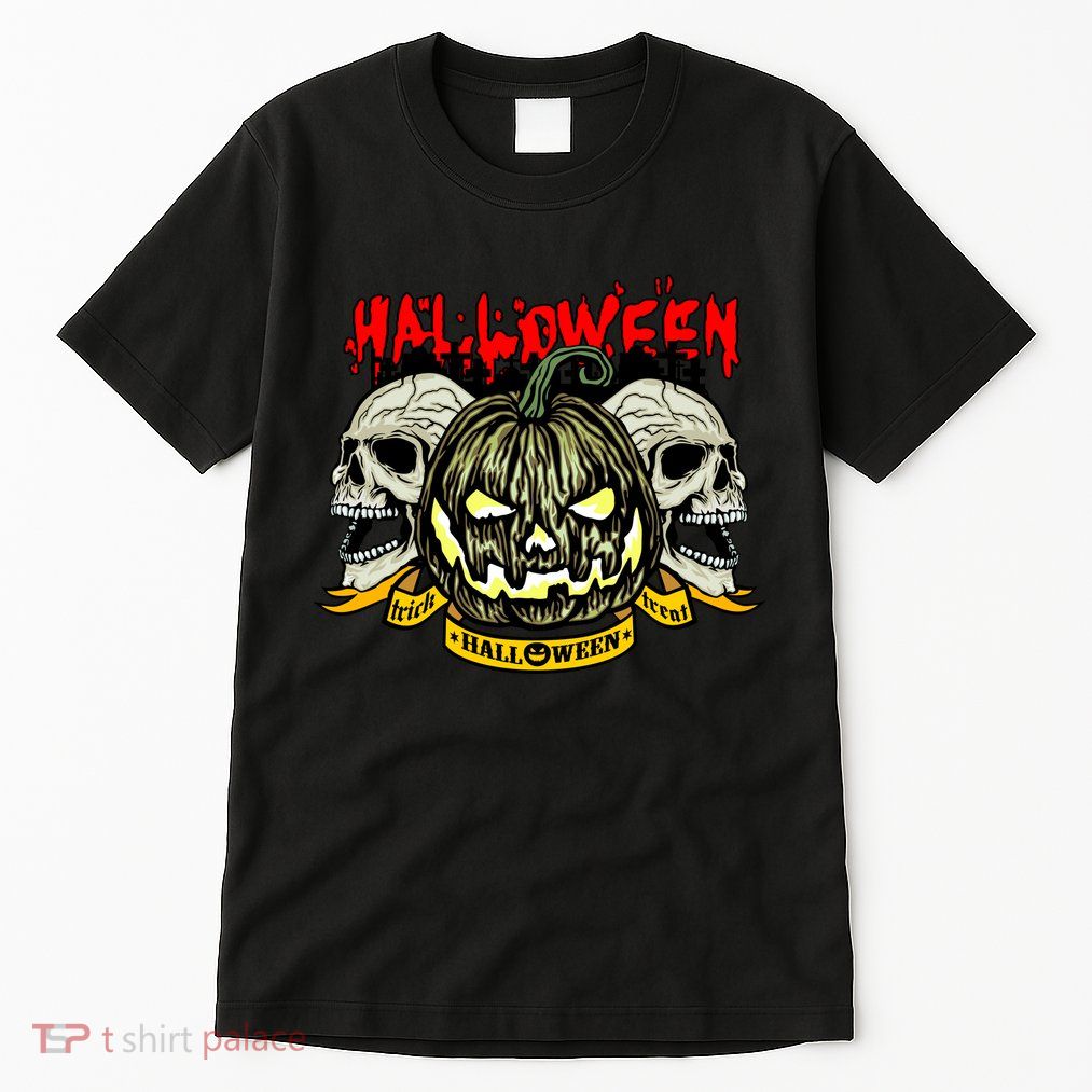 Jack o Lantern Skulls Halloween Tall T-Shirt