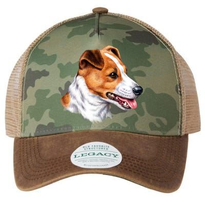 Jack Russell Dog Legacy Tie Dye Trucker Hat