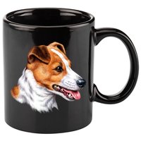 Jack Russell Dog 11oz C Handle Ceramic Mug