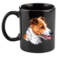 Jack Russell Dog 11oz C Handle Ceramic Mug