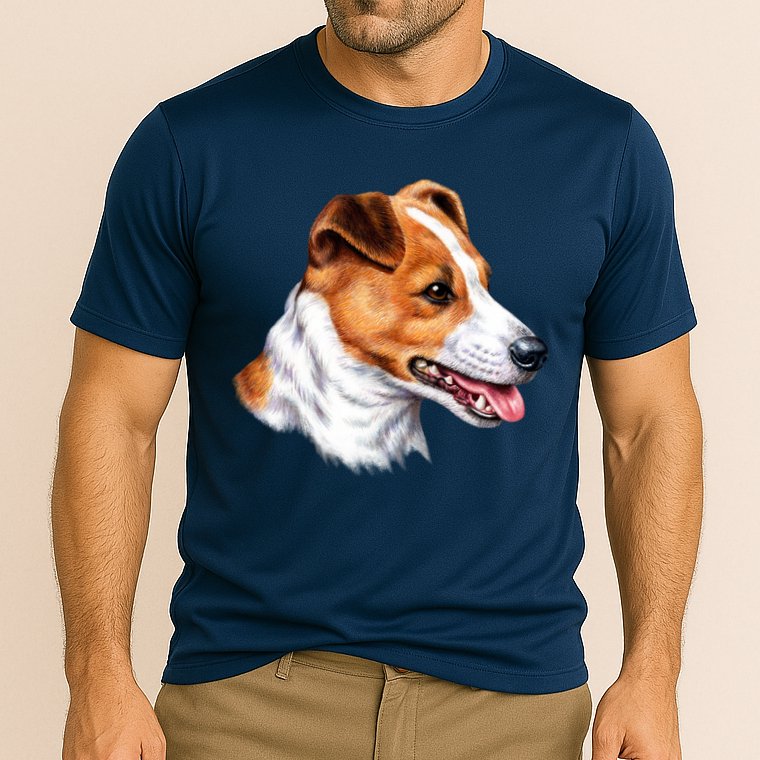 Jack Russell Dog Cooling Performance Crew T-Shirt