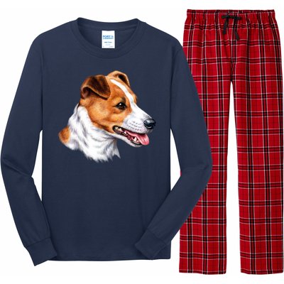 Jack Russell Dog Long Sleeve Pajama Set