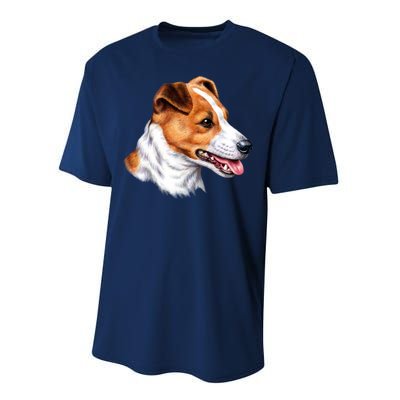 Jack Russell Dog Performance Sprint T-Shirt