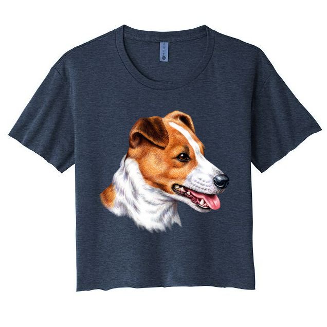Jack Russell Dog Crop Top